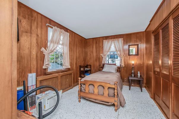 Bedroom, Interior, Wooden Walls