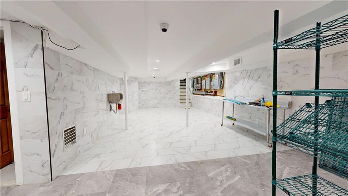Interior, Marble, Marble Walls, Recessed Lighting