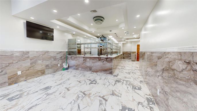 Interior, Marble, Recessed Lighting