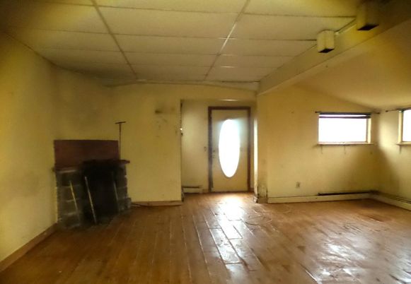Empty room, Interior, Wood Texture Flooring