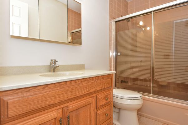 Bathroom, Glass Shower, Interior, Tile Countertops