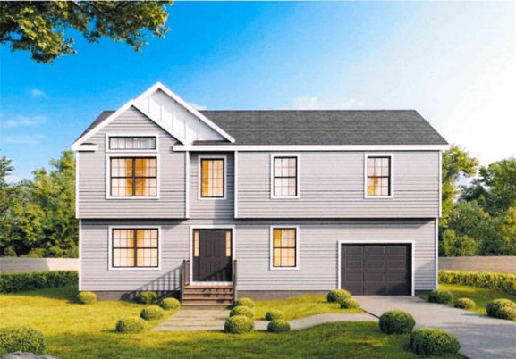 Attached, Exterior, Facade, Farmhouse