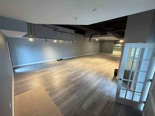 Empty room, Interior, Wood Texture Flooring