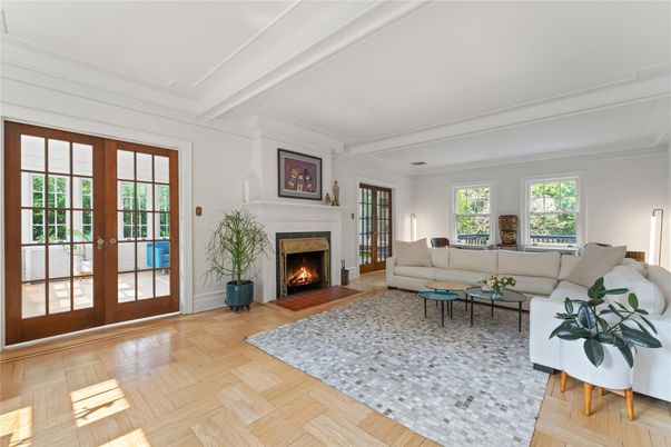 Fireplace, Interior, Living room, Wood Texture Flooring