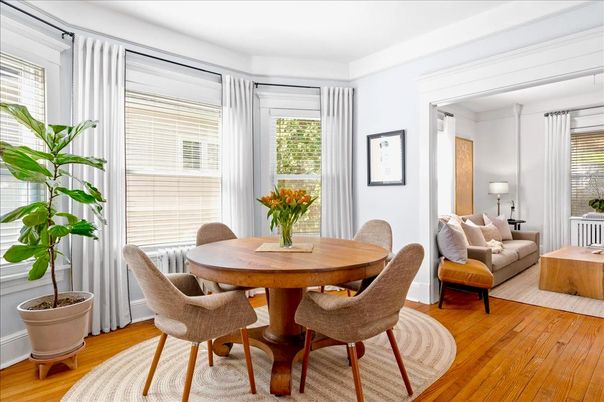 Dining room, Interior, Wood Texture Flooring