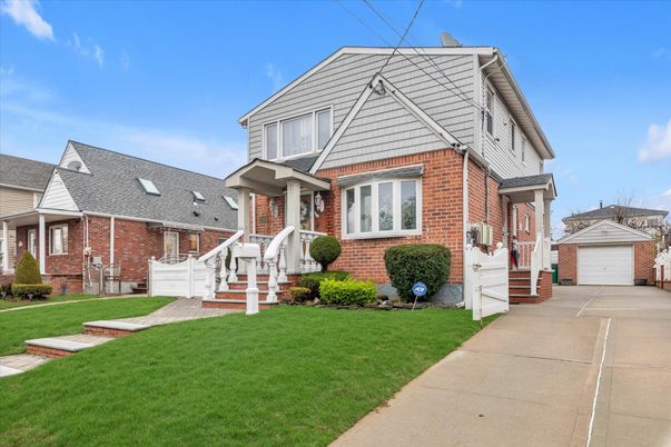Detached Garage, Exterior, Facade, Brick Facade, Tudor Revival