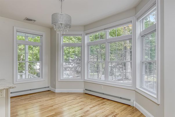 Chandelier, Empty room, Interior, Wood Texture Flooring