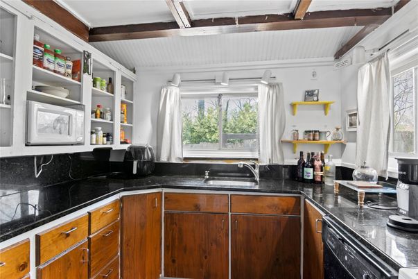 Interior, Kitchen, Wooden Beams