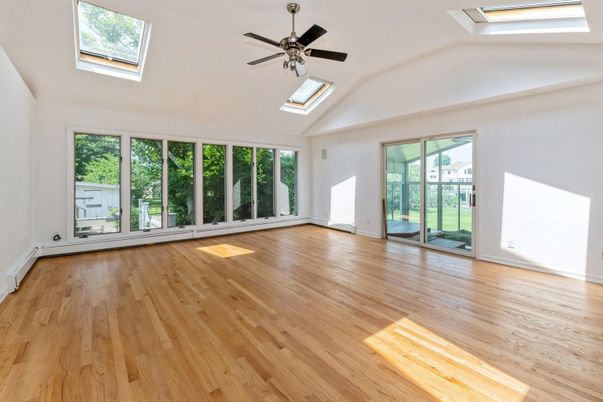 Empty room, Interior, Wood Texture Flooring