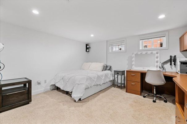 Bedroom, Home Office, Interior, Recessed Lighting
