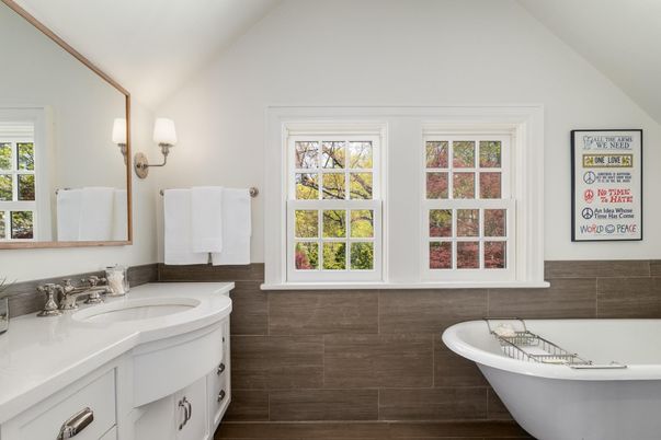 Bathroom, Dual Sink Vanities, Free Standing Baths, Interior