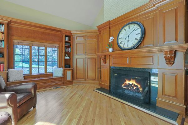 Fireplace, Interior, Wood Texture Flooring, Wooden Walls