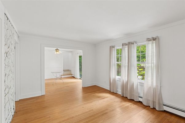 Empty room, Interior, Wood Texture Flooring