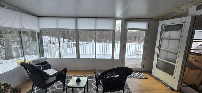 Interior, Sun Room, Wood Texture Flooring