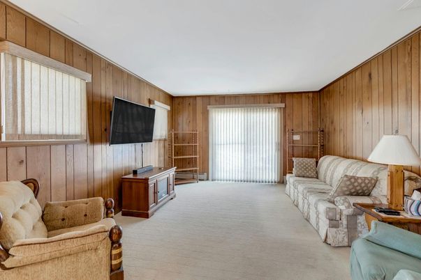Interior, Living room, Wooden Walls