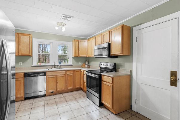 Interior, Kitchen, Stainless Steel Appliances