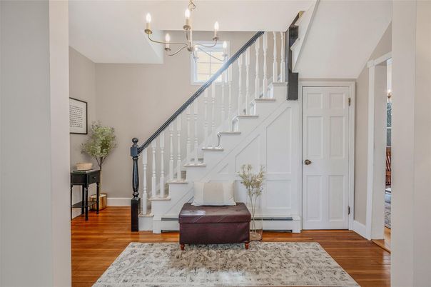 Chandelier, Interior, Wood Texture Flooring