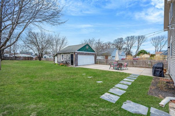 Backyard, Detached Garage, Exterior