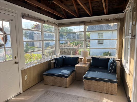 Interior, Living room, Sun Room, Water, Wooden Beams, Wooden Ceilings, Wood Texture Flooring