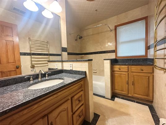 Bathroom, Dual Sink Vanities, Glass Shower, Interior