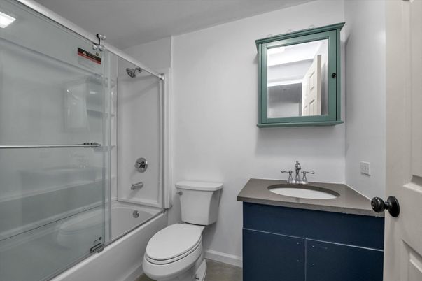 Bathroom, Glass Shower, Interior