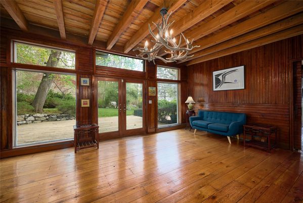 Chandelier, Empty room, Interior, Wooden Beams, Wooden Ceilings, Wood Texture Flooring, Wooden Walls