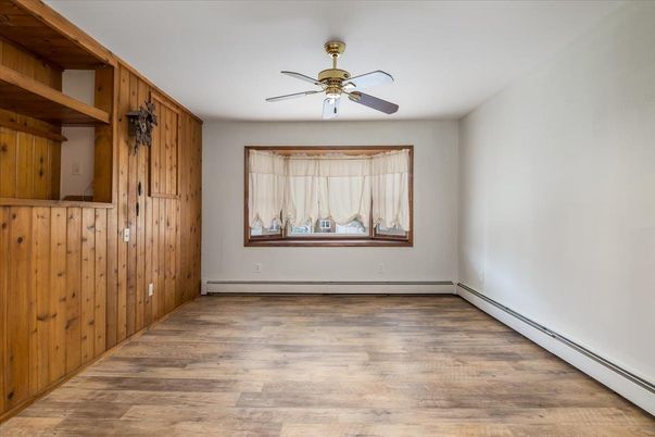 Empty room, Interior, Wood Texture Flooring, Wooden Walls