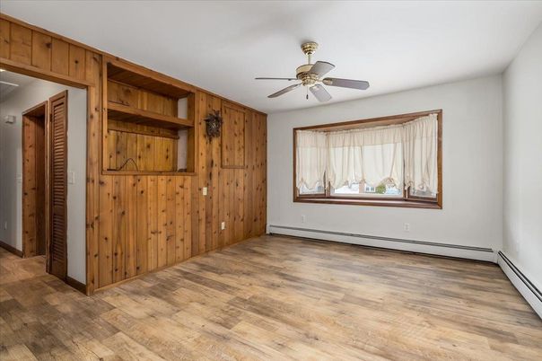 Empty room, Interior, Wood Texture Flooring, Wooden Walls