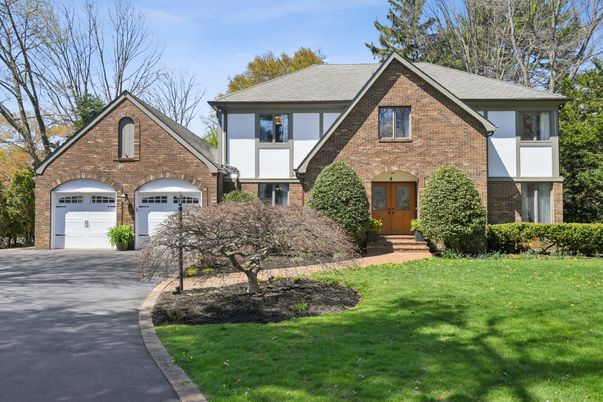 Attached, Exterior, Facade, Brick Facade, Tudor Revival