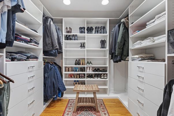 Interior, Recessed Lighting, Walk-in Closets, Wood Texture Flooring