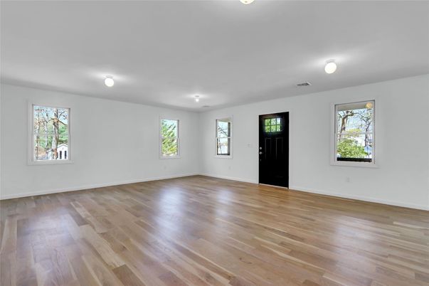 Empty room, Interior, Wood Texture Flooring