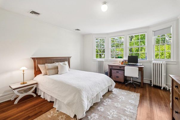 Bedroom, Home Office, Interior, Wood Texture Flooring