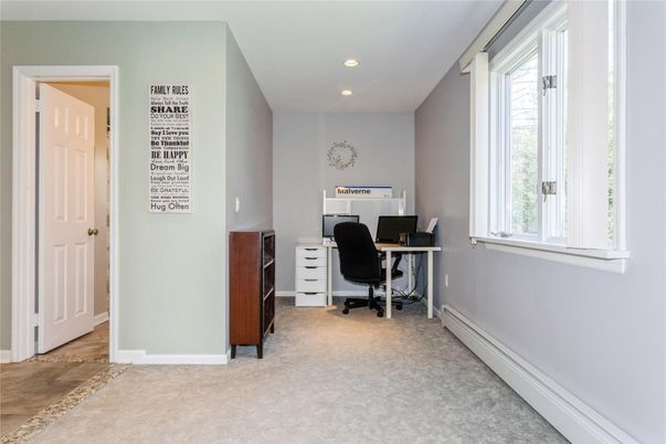 Home Office, Interior, Recessed Lighting