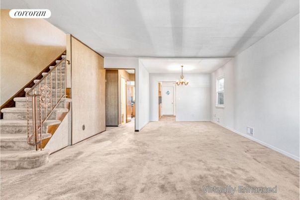 Chandelier, Empty room, Interior
