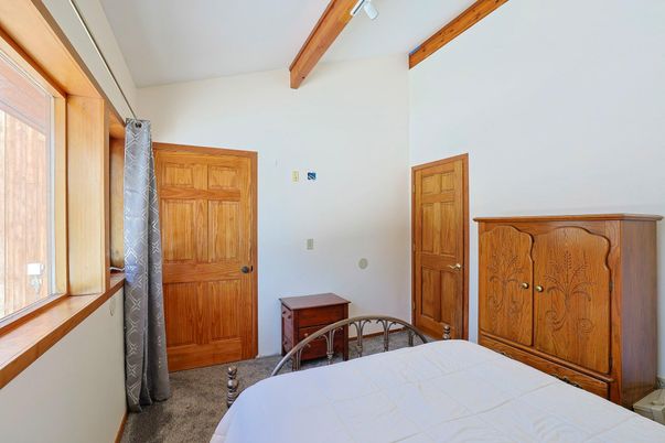 Bedroom, Interior, Wooden Beams