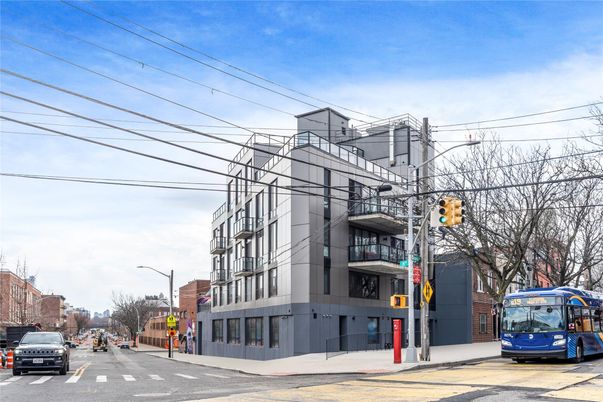 Exterior, Facade, Condo Building