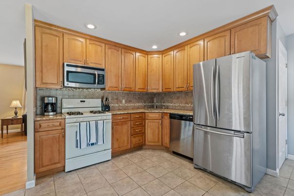Interior, Kitchen, Recessed Lighting, Stainless Steel Appliances