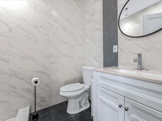 Bathroom, Interior, Marble Walls