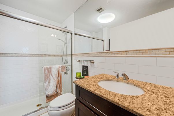 Bathroom, Glass Shower, Interior