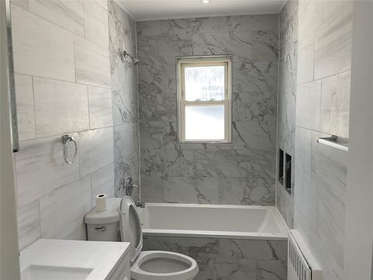 Bathroom, Interior, Marble Walls