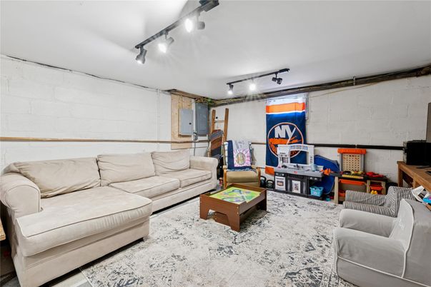 Interior, Living room, Stone Walls