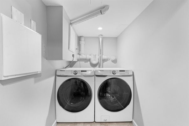 Interior, Recessed Lighting, Washer