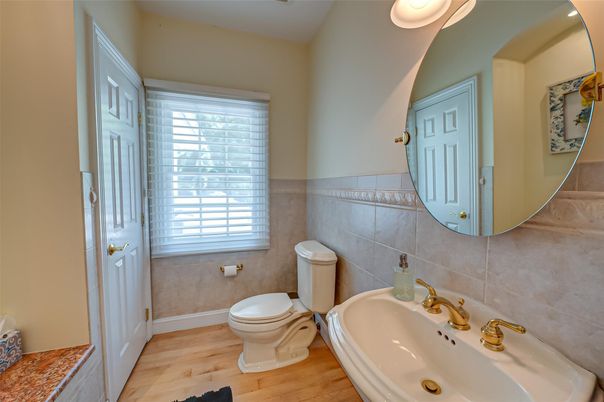 Bathroom, Interior, Wood Texture Flooring