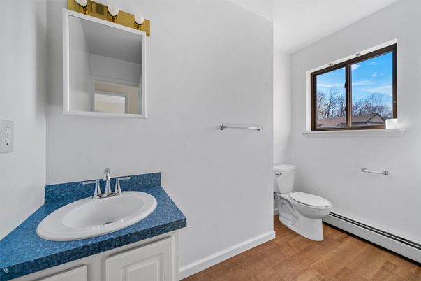 Bathroom, Interior, Wood Texture Flooring