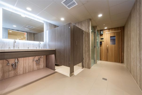 Elevator, Interior, Recessed Lighting, Wooden Walls