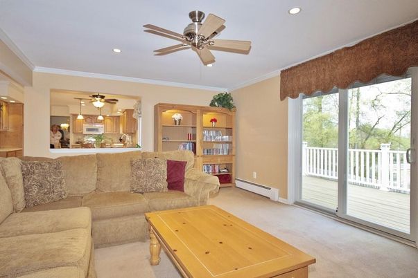 Interior, Kitchen, Living room, Recessed Lighting