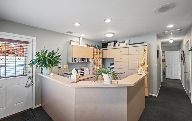 Home Office, Interior, Recessed Lighting