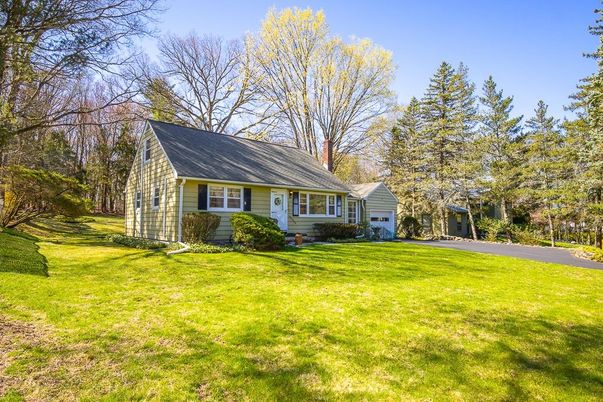 Attached, Backyard, Exterior, Facade, Cape Cod