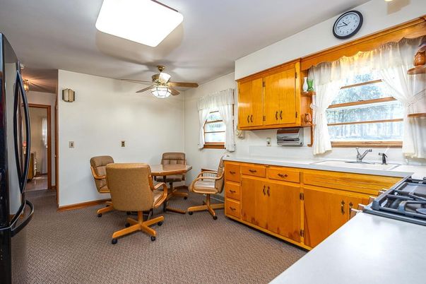 Dining room, Interior, Kitchen
