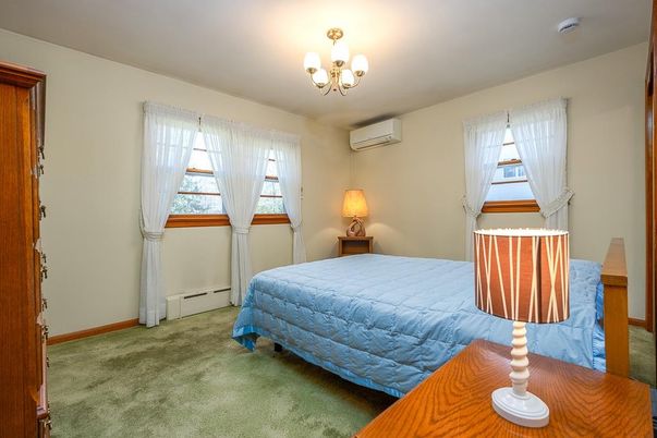 Bedroom, Chandelier, Interior